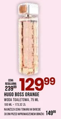 Woda toaletowa Boss Orange promocja w Drogerie Natura