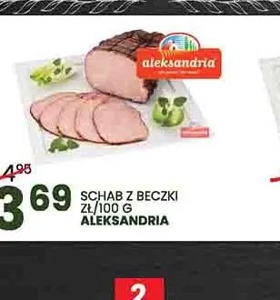 Schab z beczki Aleksandria promocja w Wafelek