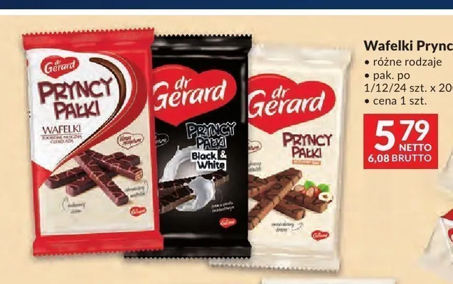 Wafelki Pryncypałki Orzechowe dr Gerard promocja w Makro