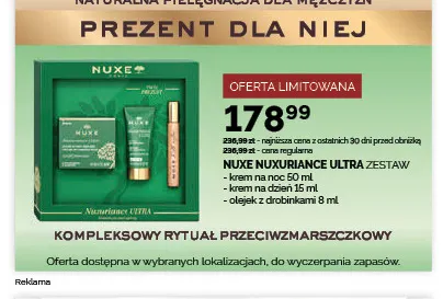 Zestaw Nuxe Nuxuriance Ultra promocja w Ziko Dermo