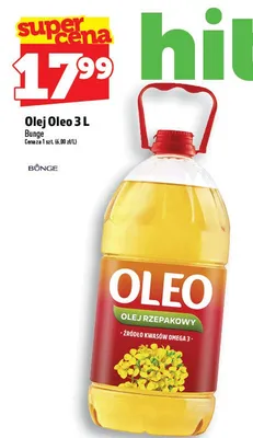Olej Oleo promocja w TOPAZ