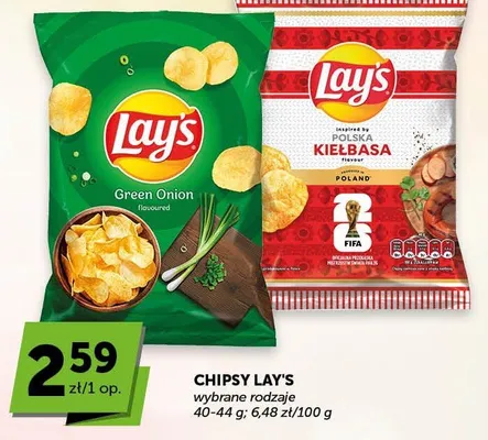 Chipsy wybrane rodzaje promocja w Euro Sklep