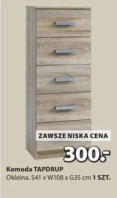 Komoda Tapdrup promocja w Jysk
