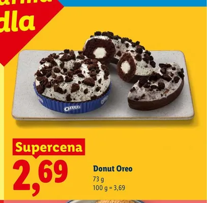 Donut Oreo promocja w Lidl