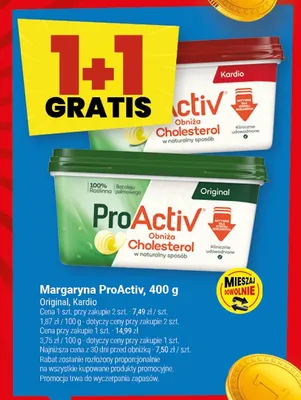 Margaryna ProActiv Kardio promocja w Twój Market
