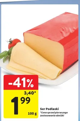 Ser Podlaski promocja w Intermarche