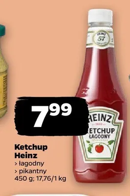 Ketchup pikantny Heinz promocja w Netto