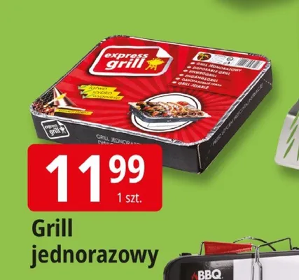 Grill jednorazowy promocja w Leclerc