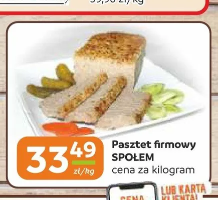 Pasztet firmowy Społem promocja w Społem Częstochowa