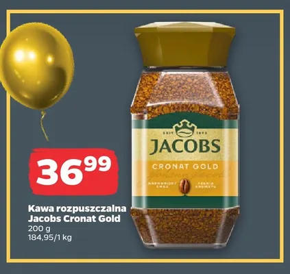Kawa rozpuszczalna Jacobs Cronat Gold promocja w Netto