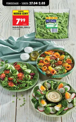 Rukola XXL Fit&Easy promocja w Biedronka