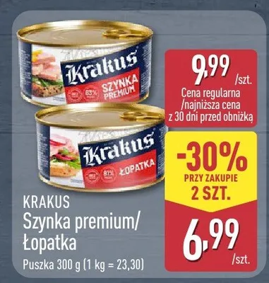 Łopatka promocja w Aldi