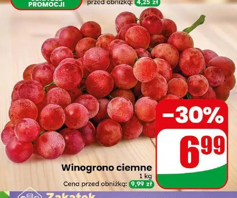 Winogrona ciemne promocja w Dino