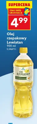 Olej rzepakowy promocja w LEWIATAN