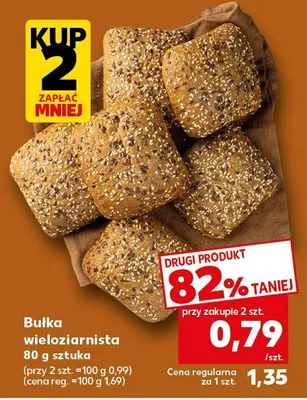 Bułka wieloziarnista Kaufland promocja w Kaufland