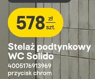 Stelaż podtynkowy WC Grohe Solido promocja w Castorama