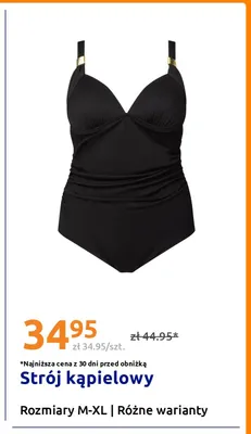 Strój kąpielowy promocja w Action