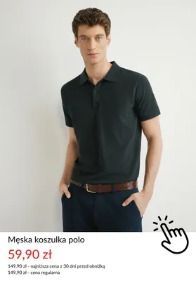 Męska koszulka polo promocja w Ochnik