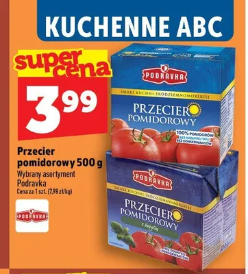 Przecier pomidorowy Podravka promocja w TOPAZ