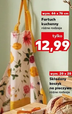 Fartuch kuchenny promocja w Kaufland