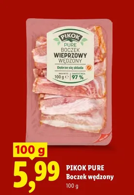 Boczek wędzony promocja w Lidl