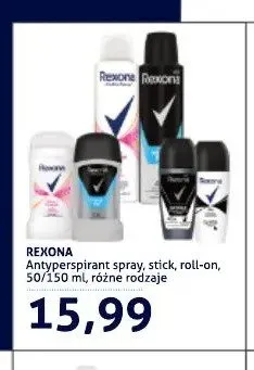 Antyperspirant stick Rexona promocja w Blue Stop
