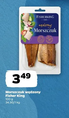 Morszczuk wędzony Fisher King promocja w Netto