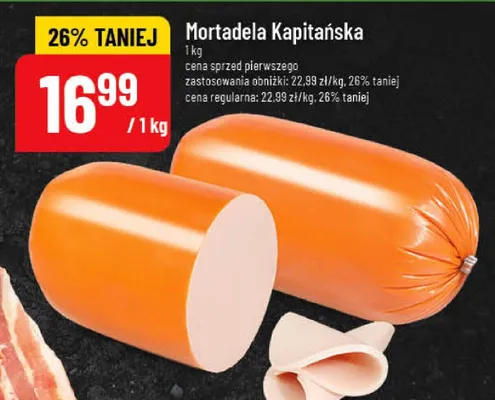 Mortadela Kapitańska promocja w POLOmarket