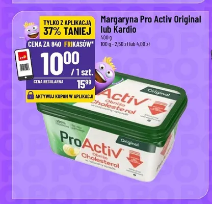 Margaryna Pro Activ Kardio promocja w POLOmarket
