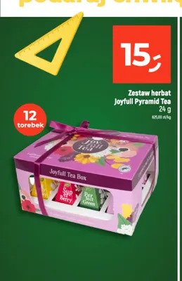 Zestaw herbat Joyfull Pyramid Tea promocja w Dealz