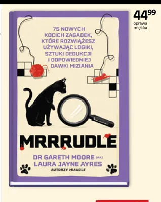 Książka Mrrrudle Gareth Moore, Laura Jayne Ayres promocja w Empik