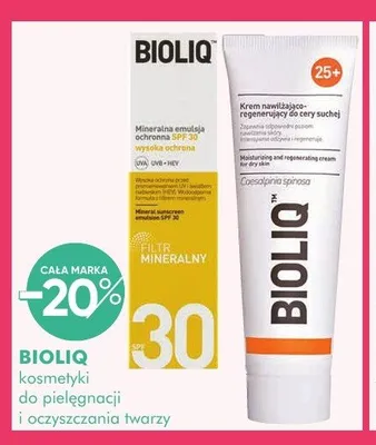 Kosmetyki do pielęgnacji i oczyszczania twarzy Bioliq promocja w Super-Pharm