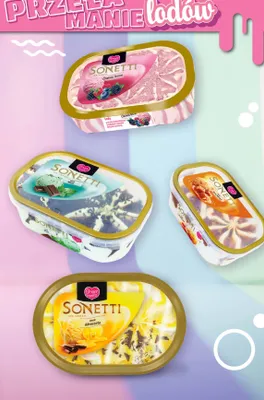 Lody Sonetti smak Advocaata Amore Gusto promocja w POLOmarket