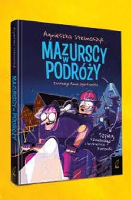 Książka Mazurscy w podróży Szpieg szmaragd i brukselskie koronki Agnieszka Stelmaszyk promocja w Empik