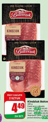 Kindziuk Balcerzak promocja w Dino