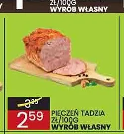 Pieczeń Tadzia promocja w Wafelek