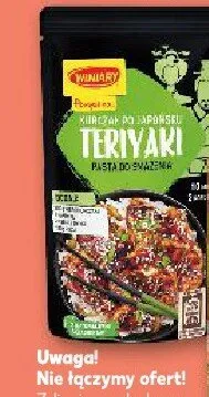 Przyprawa Pomysł na... kurczak po japońsku teriyaki Winiary promocja w Kaufland