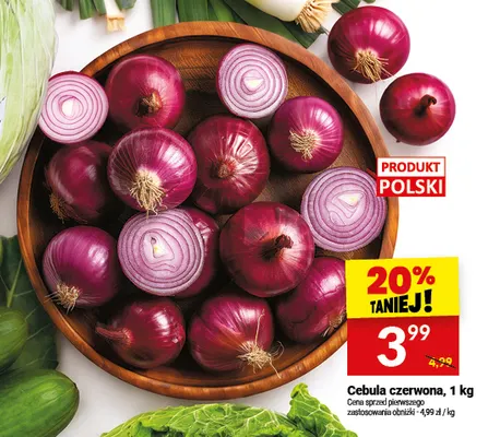 Cebula czerwona promocja w Twój Market