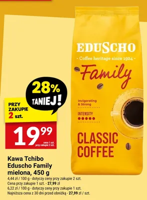 Kawa mielona Tchibo Eduscho Family promocja w Twój Market