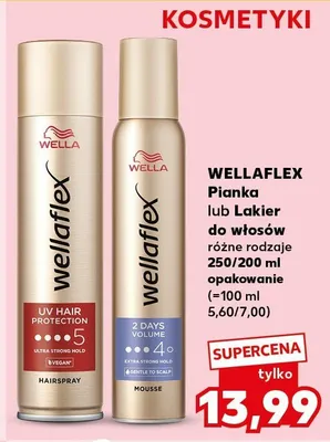 Pianka lub Lakier do włosów różne rodzaje promocja w Kaufland