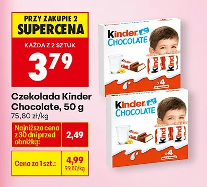 Czekolada Chocolate promocja w Biedronka