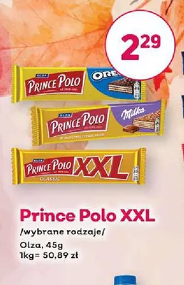 Prince Polo XXL Olza promocja w Bliski