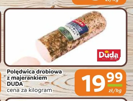 Polędwica drobiowa z majerankiem Duda promocja w Społem Częstochowa