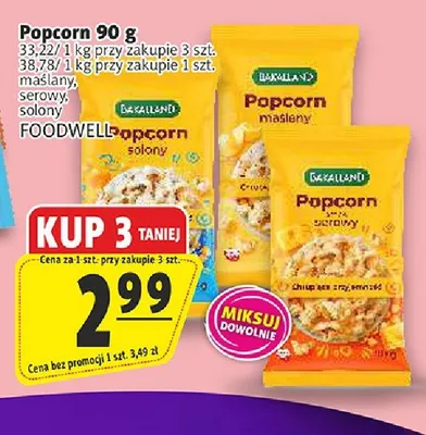 Popcorn Bakalland solony promocja w Prim Market