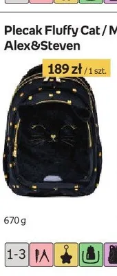 Plecak Fluffy Cat Empik promocja w Empik