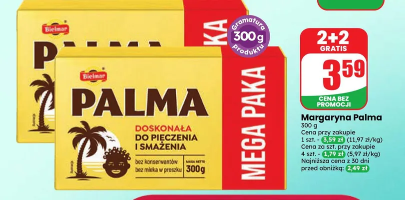 Margaryna Palma Bielmar promocja w Dino