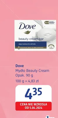Mydło Beauty Cream Dove promocja w Drogerie DM