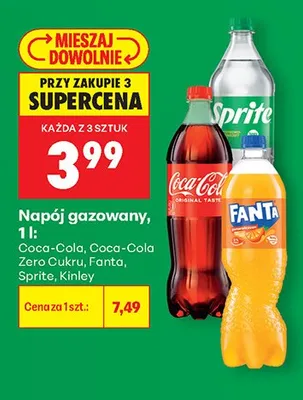 Napój gazowany Sprite promocja w Biedronka