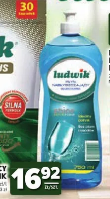 Płyn nabłyszczający do zmywarek Ludwik promocja w Stokrotka