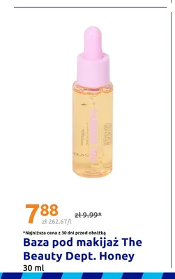 Baza pod makijaż The Beauty Dept. Honey promocja w Action